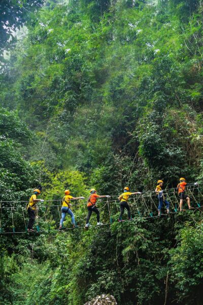 Adventure with rope