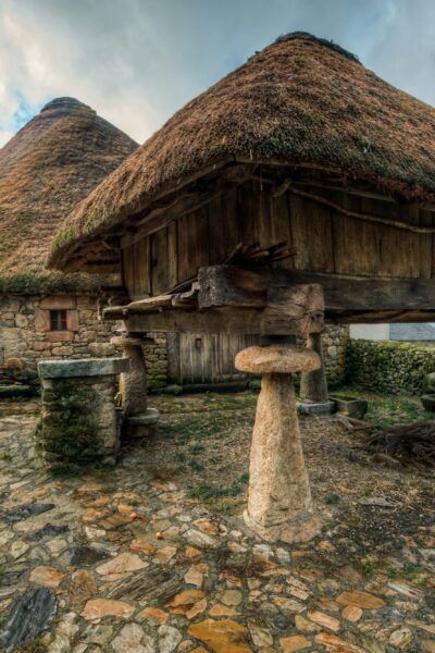 The mythical Pallozas de Piornedo Millenary stone and thatched roof constructions